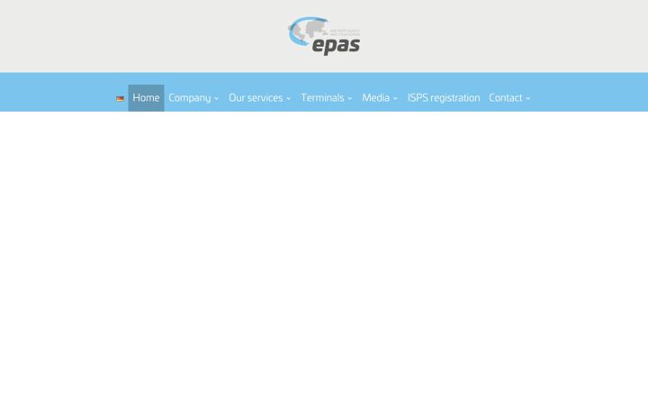 Captură de ecran a epas-emden.de
