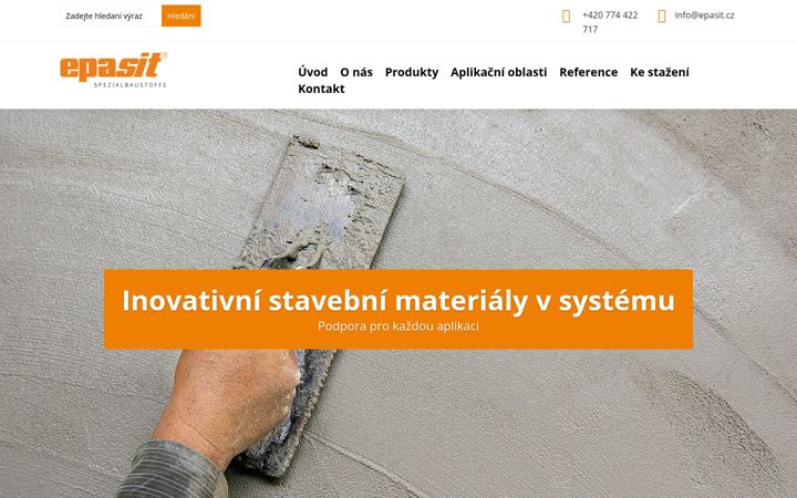 Kuvakaappaus sivustosta epasit.cz