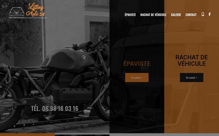 Snímek obrazovky epaviste-34.fr