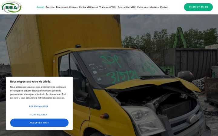 Screenshot ta' epaviste-92.fr
