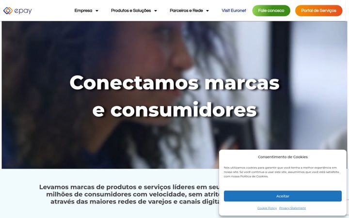 Screenshot von epaybrasil.com.br