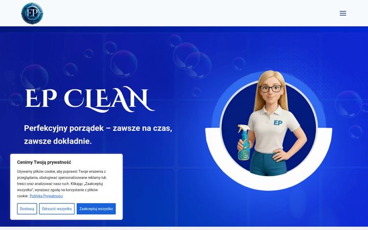 Screenshot of epclean.pl