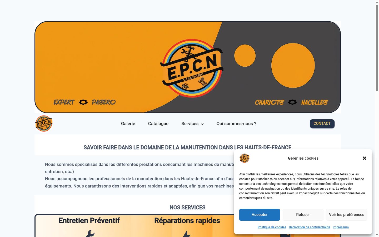 Screenshot tal-banner tal-kunsens muri qabel kwalunkwe interazzjoni