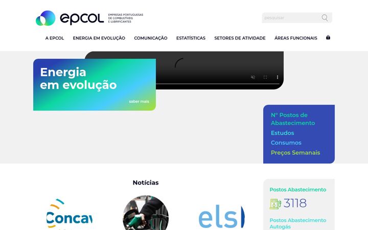 Screenshot του epcol.pt