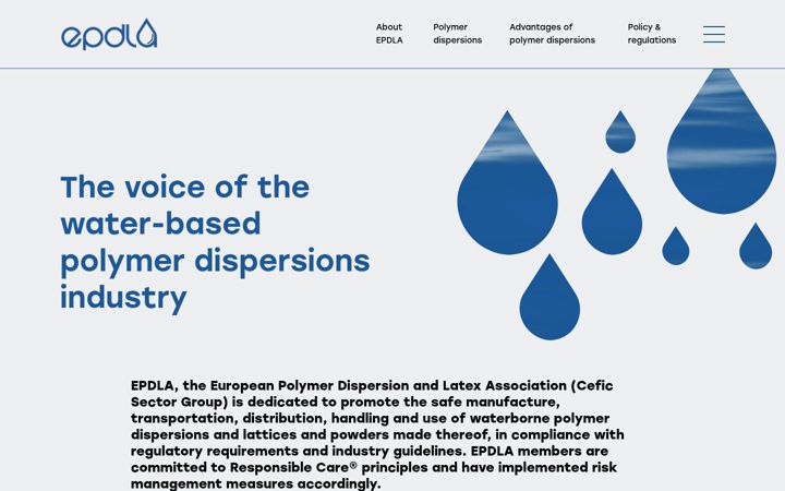 Screenshot of epdla.eu