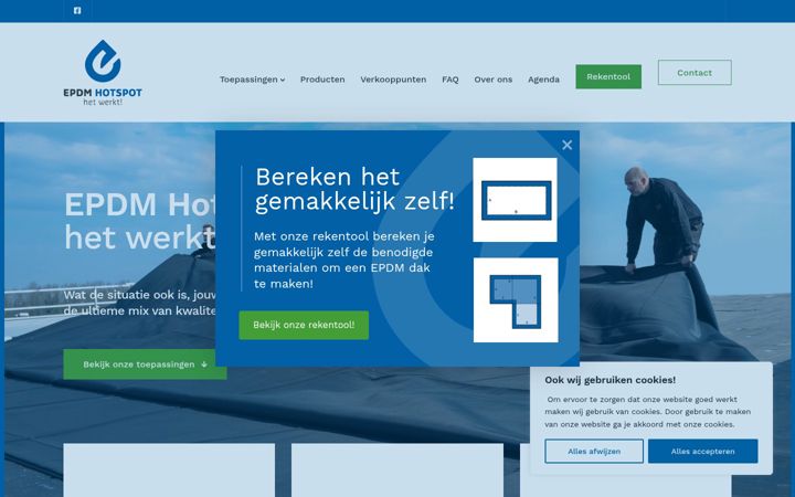 Ekrano kopija epdmhotspot.nl