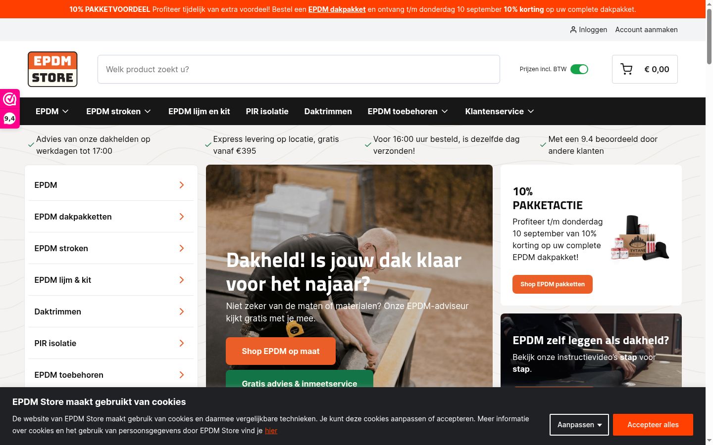 Sutikimo reklamjuostės, rodytos prieš bet kokią sąveiką, ekrano kopija