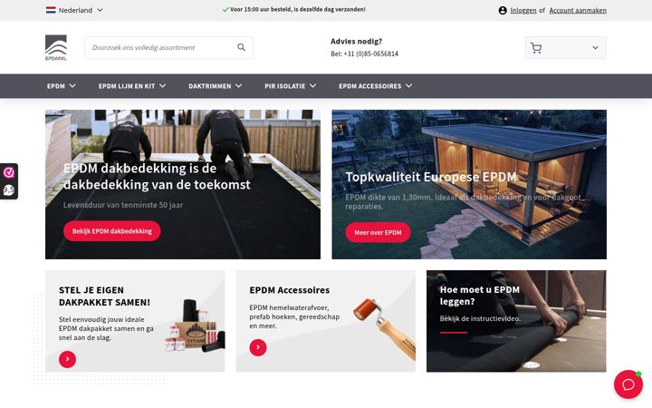 Ekrano kopija epdmxl.nl