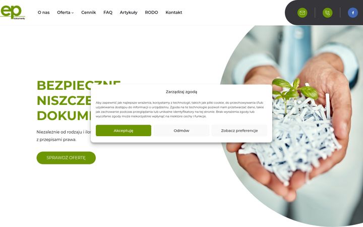 Screenshot of epdokumenty.pl