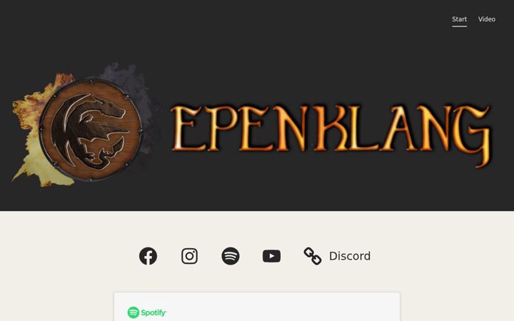 Captura de ecrã de epenklang.de