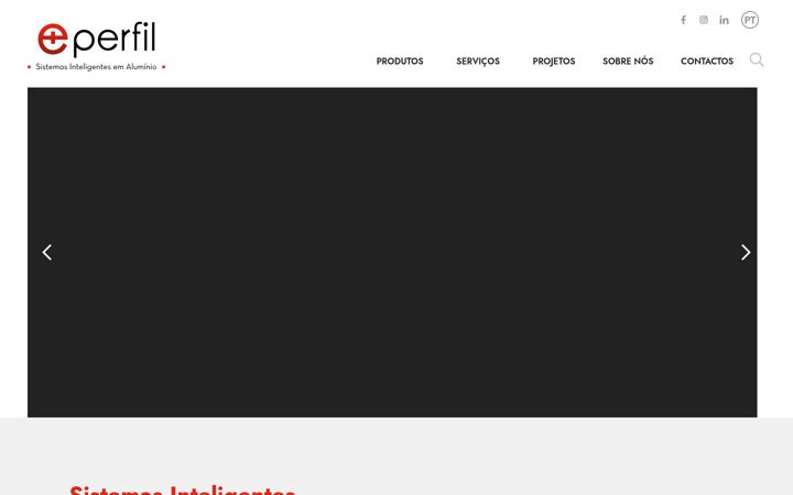 Screenshot του eperfil.pt