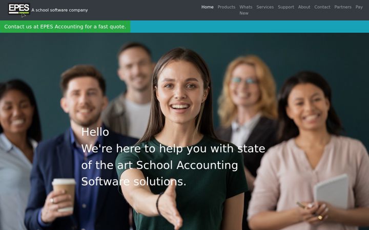 Screenshot of epes.org