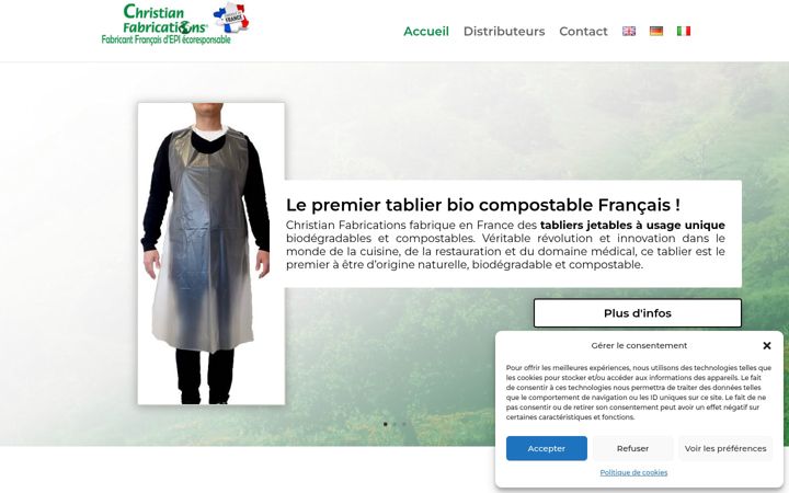 Screenshot ta' epi-ecoresponsable.fr
