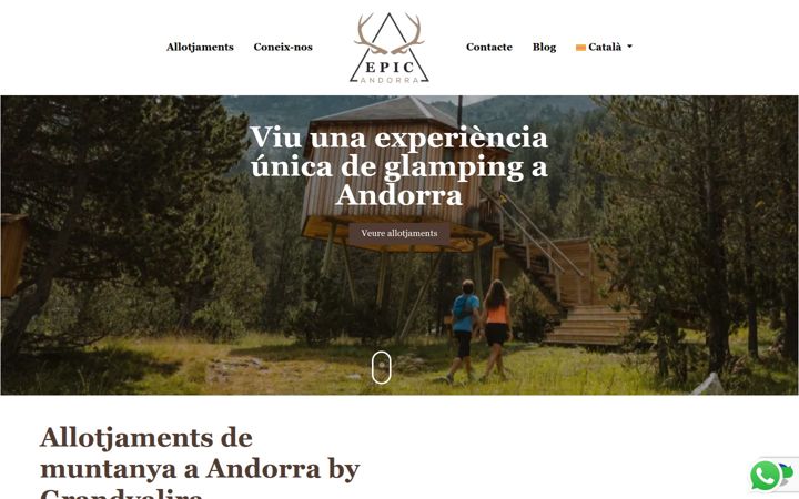Screenshot of epicandorra.ad