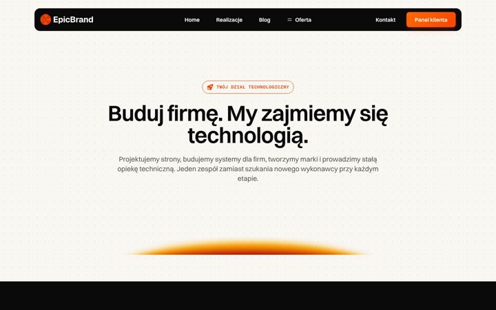 Zrzut ekranu epicbrand.pl