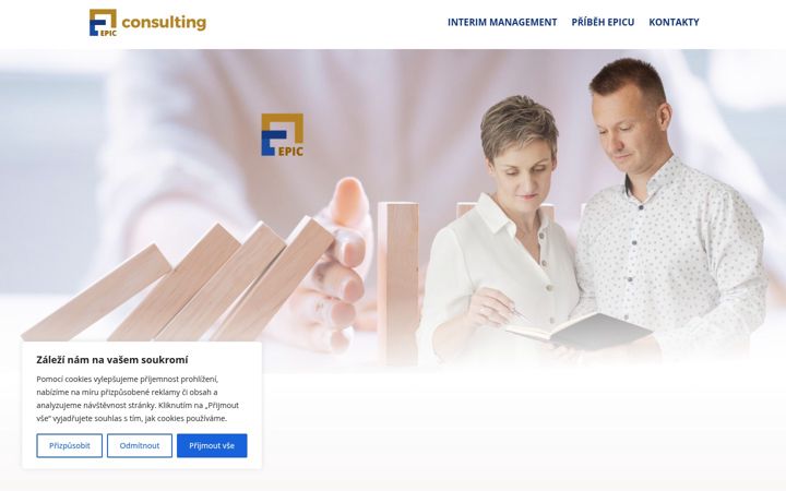 Screenshot di epicconsulting.cz