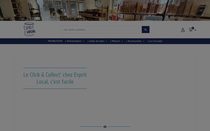 Screenshot ta' epicerie-espritlocal.fr