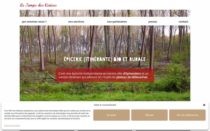 Screenshot ta' epicerie-itinerante.fr