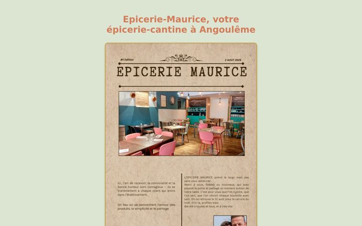 Screenshot ta' epicerie-maurice.fr