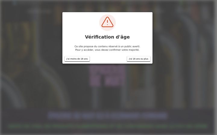 Screenshot di epiceriedenuit63.fr