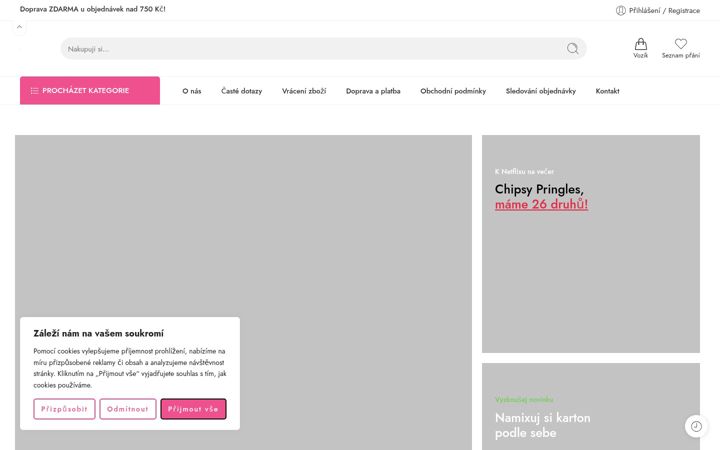 Screenshot di epicgoods.cz