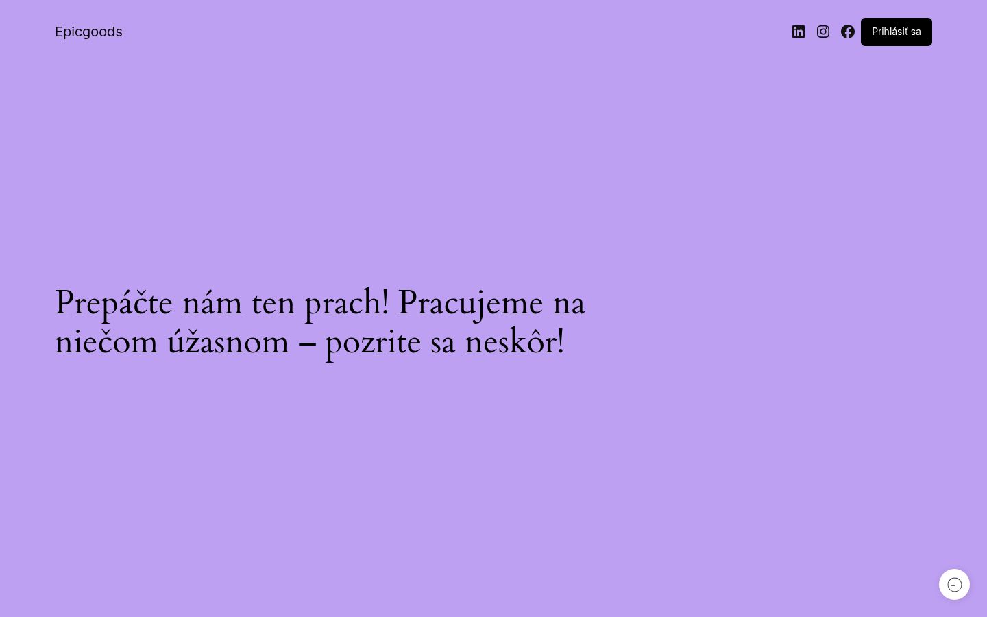 Posnetek zaslona pasice za privolitev, prikazane pred kakršno koli interakcijo