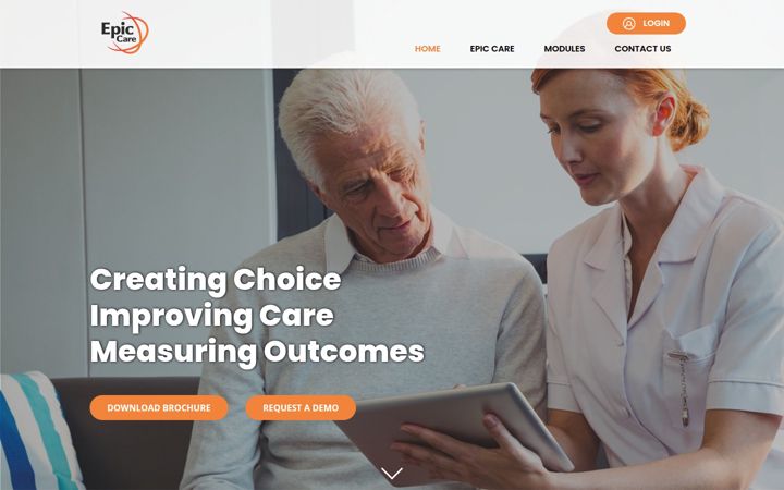 Screenshot of epicsolutions.ie
