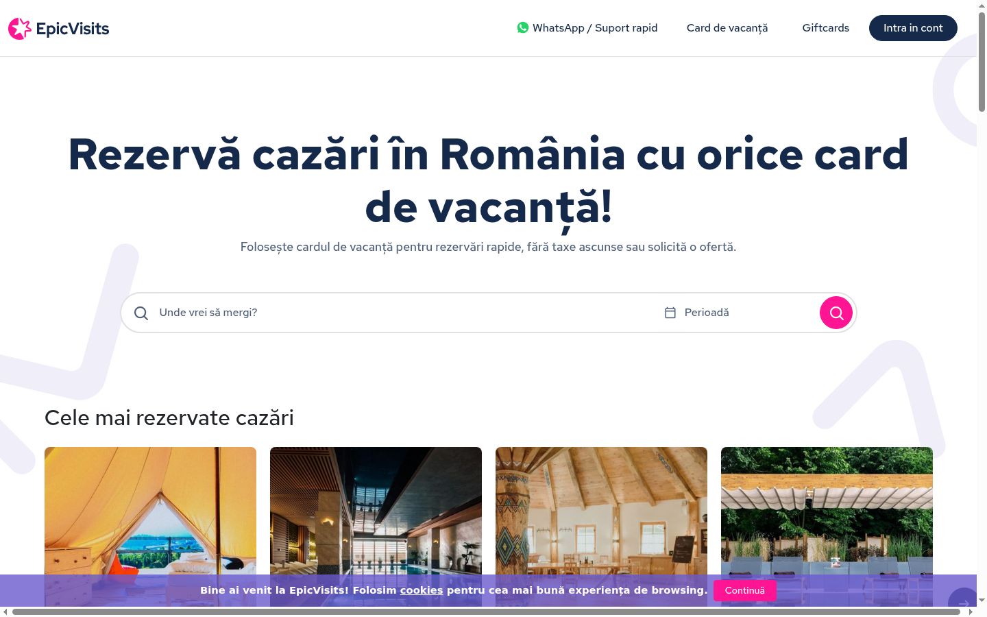 Posnetek zaslona pasice za privolitev, prikazane pred kakršno koli interakcijo