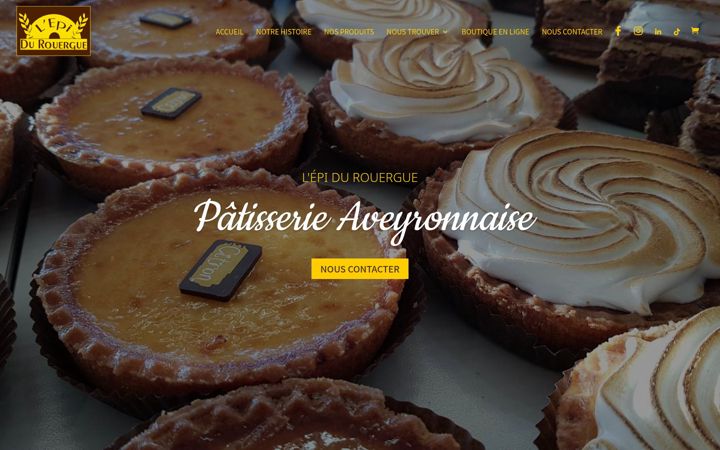 Screenshot ta' epidurouergue.fr