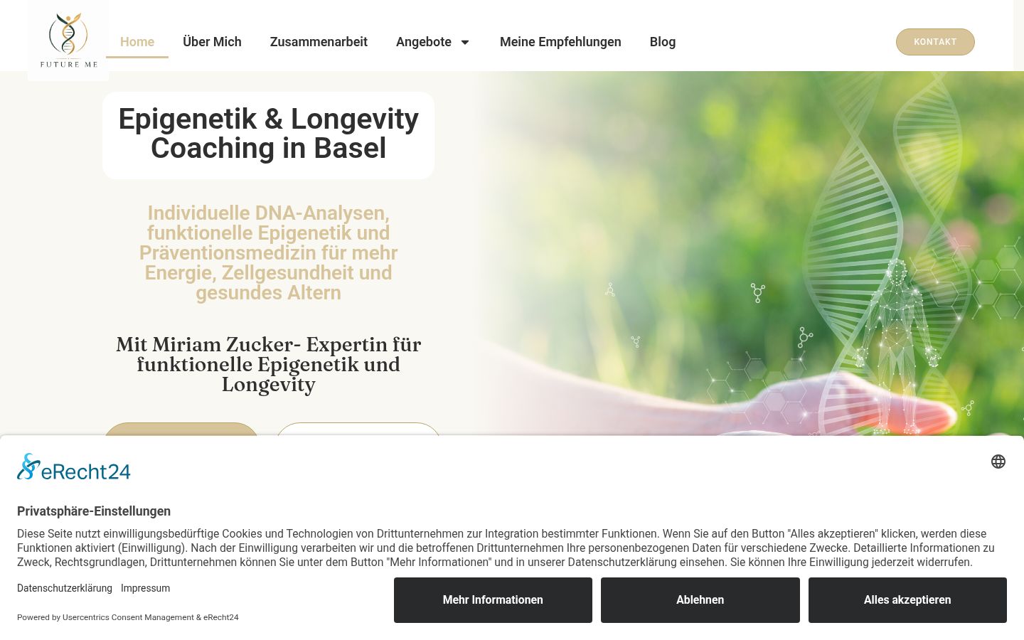 Screenshot του banner συγκατάθεσης που εμφανίστηκε πριν από οποιαδήποτε αλληλεπίδραση