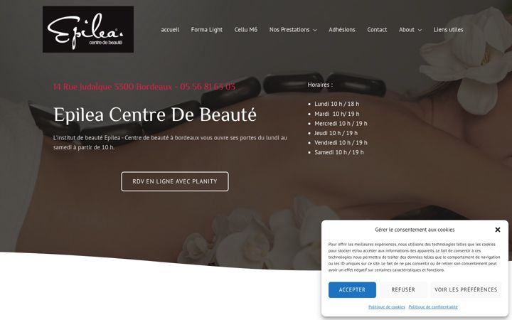 Screenshot ta' epilea.fr