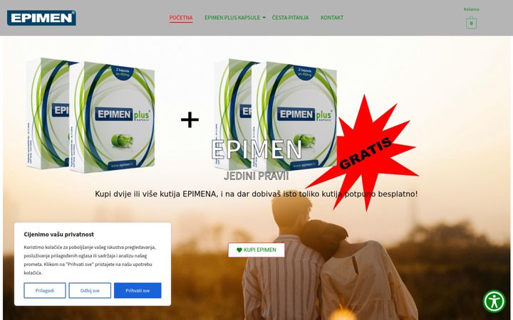 Screenshot stránky epimen.eu