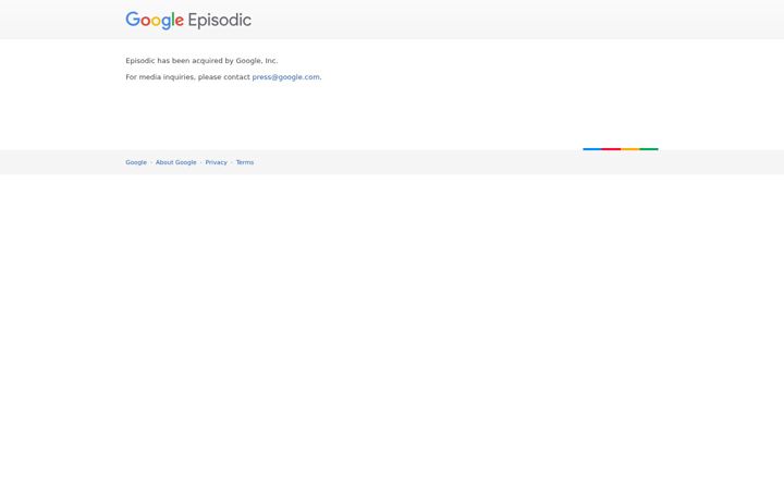 Screenshot of episodic.com
