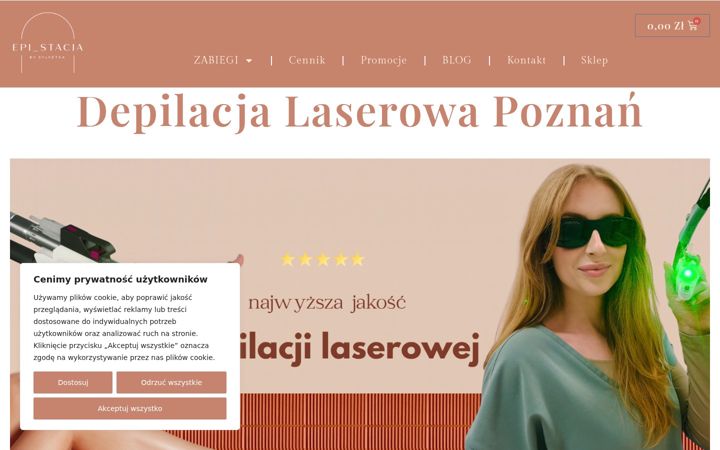 Screenshot of epistacja.pl