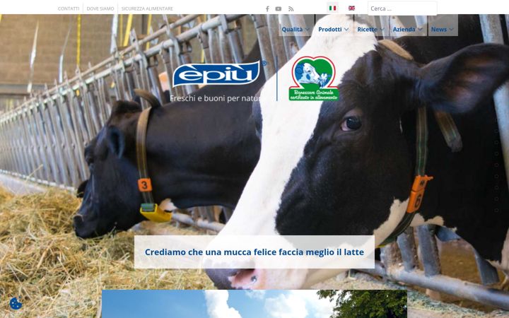 Captură de ecran a epiulatte.it