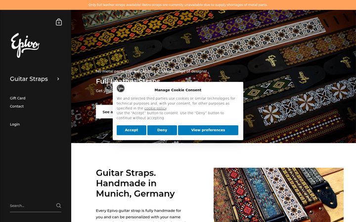 Screenshot von epivo.de