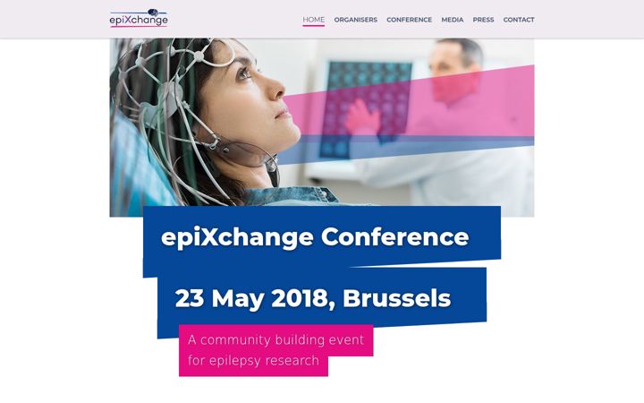 Screenshot stránky epixchange2018.eu