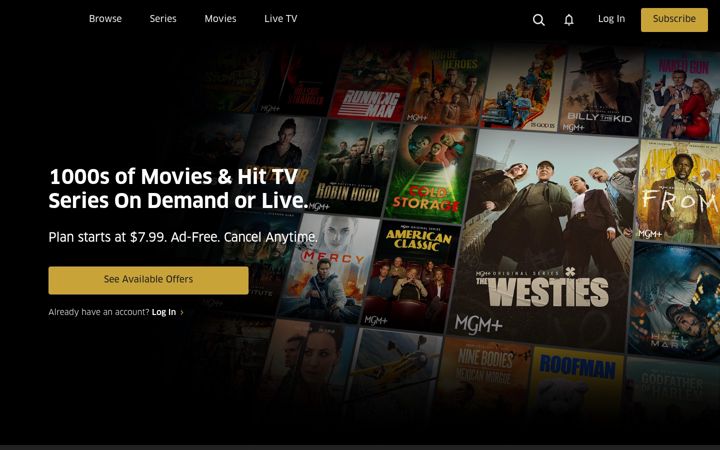 Screenshot of epixnow.com