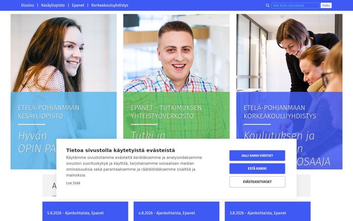 Screenshot του epky.fi