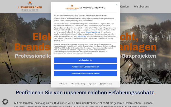 Screenshot von eplan-schneider.de