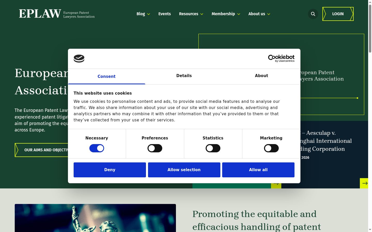 Sutikimo reklamjuostės, rodytos prieš bet kokią sąveiką, ekrano kopija
