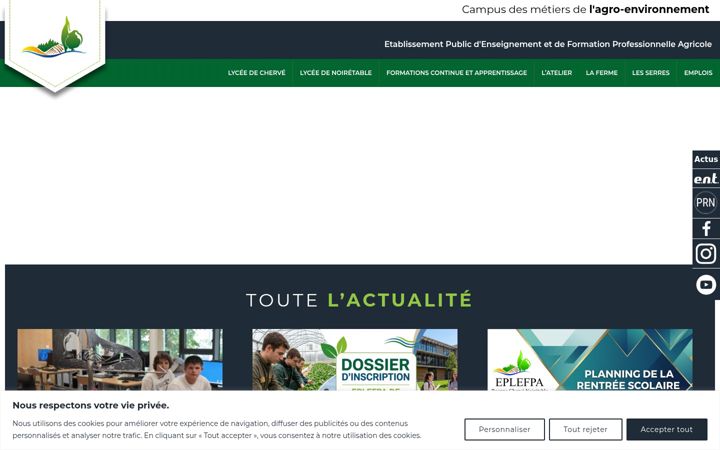 Screenshot ta' eplea-roanne-noiretable.fr