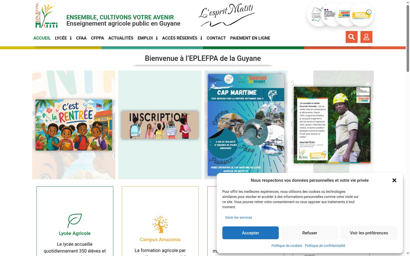 Screenshot tal-banner tal-kunsens muri qabel kwalunkwe interazzjoni