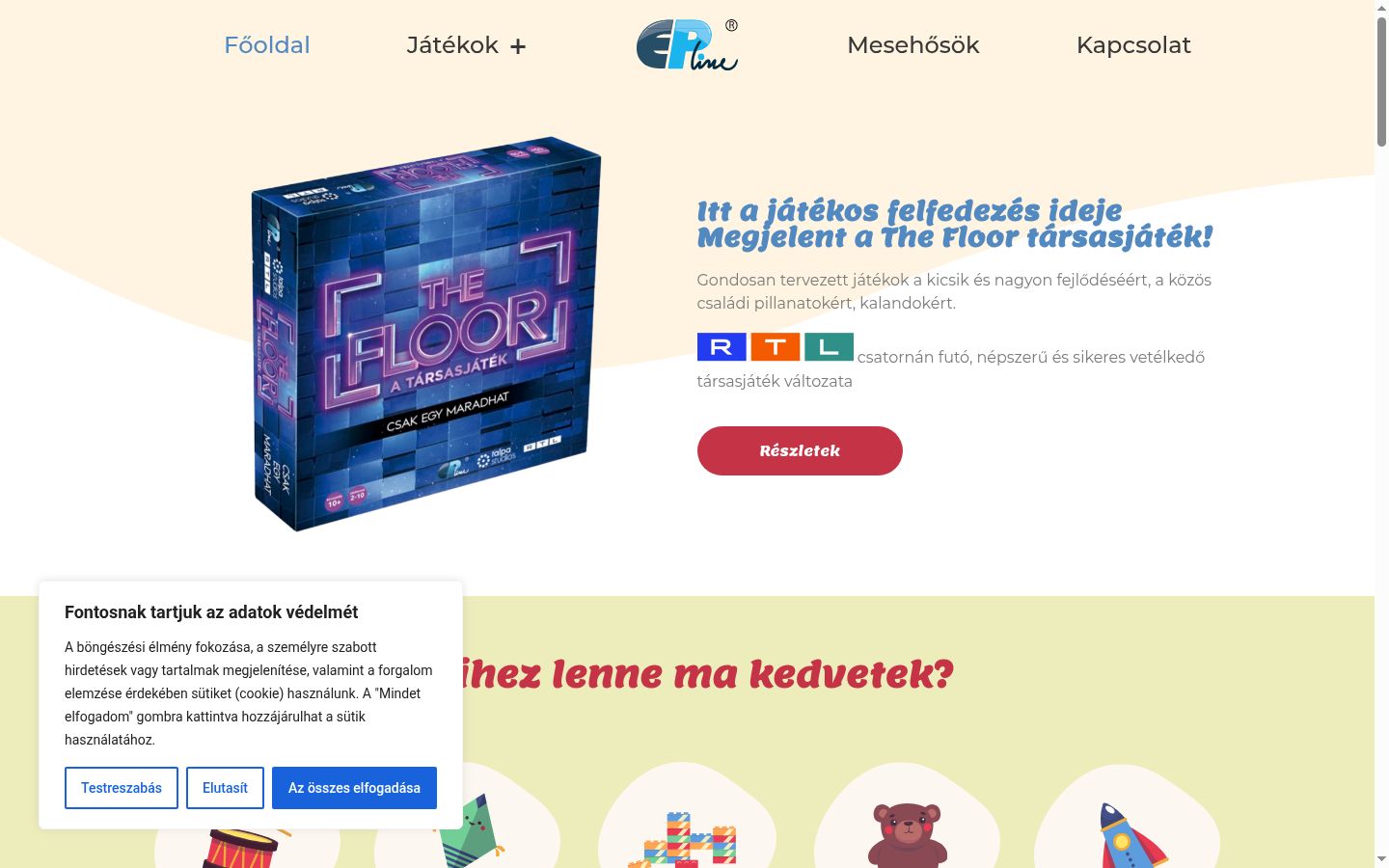 Snímek obrazovky baneru souhlasu zobrazeného před jakoukoli interakcí