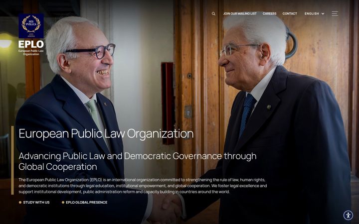Screenshot of eplo.int