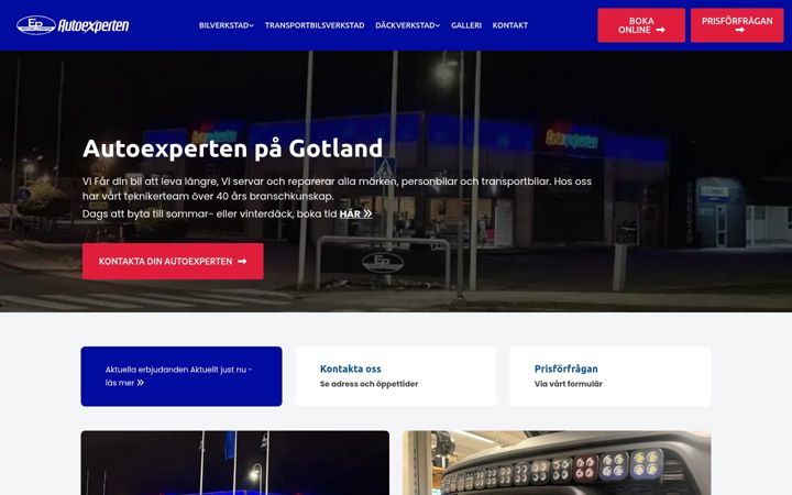 Ekrānuzņēmums no epmotorcenter.se