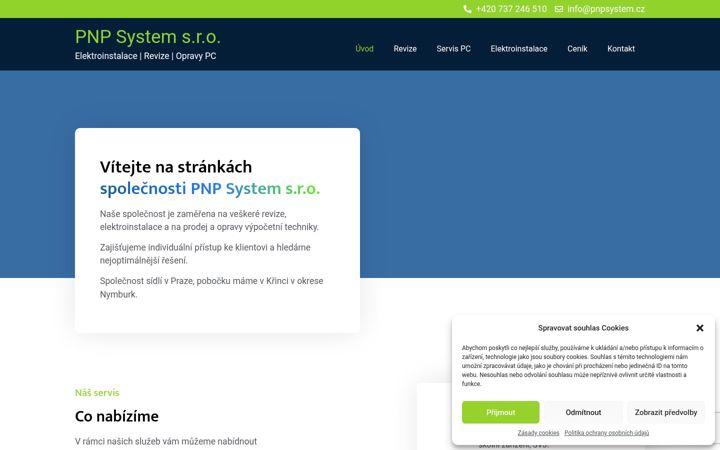 Screenshot di epnp.cz