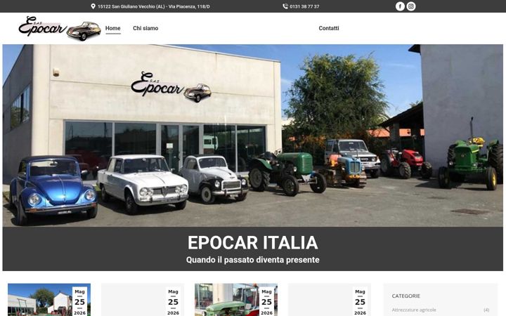 Captură de ecran a epocaritalia.it