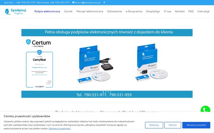 Screenshot of epodpisuj.pl