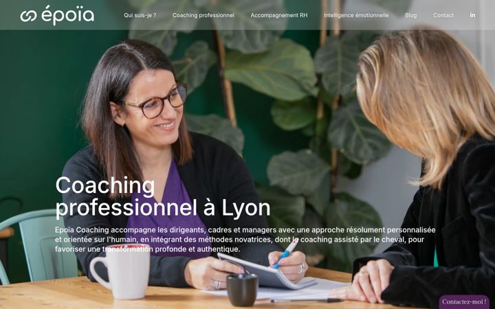 Screenshot ta' epoia-coaching.fr